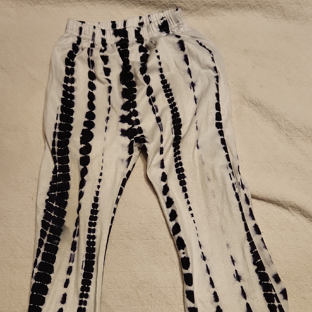 Stylish Black and White Kids Sweatpants